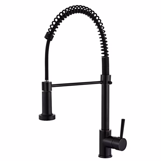 New Design Kitchen Faucet Bibcock with Pull Down Sprayer Odn-39