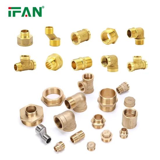 Brass Material Adapter Plumbing Pipe Fittings Bushings